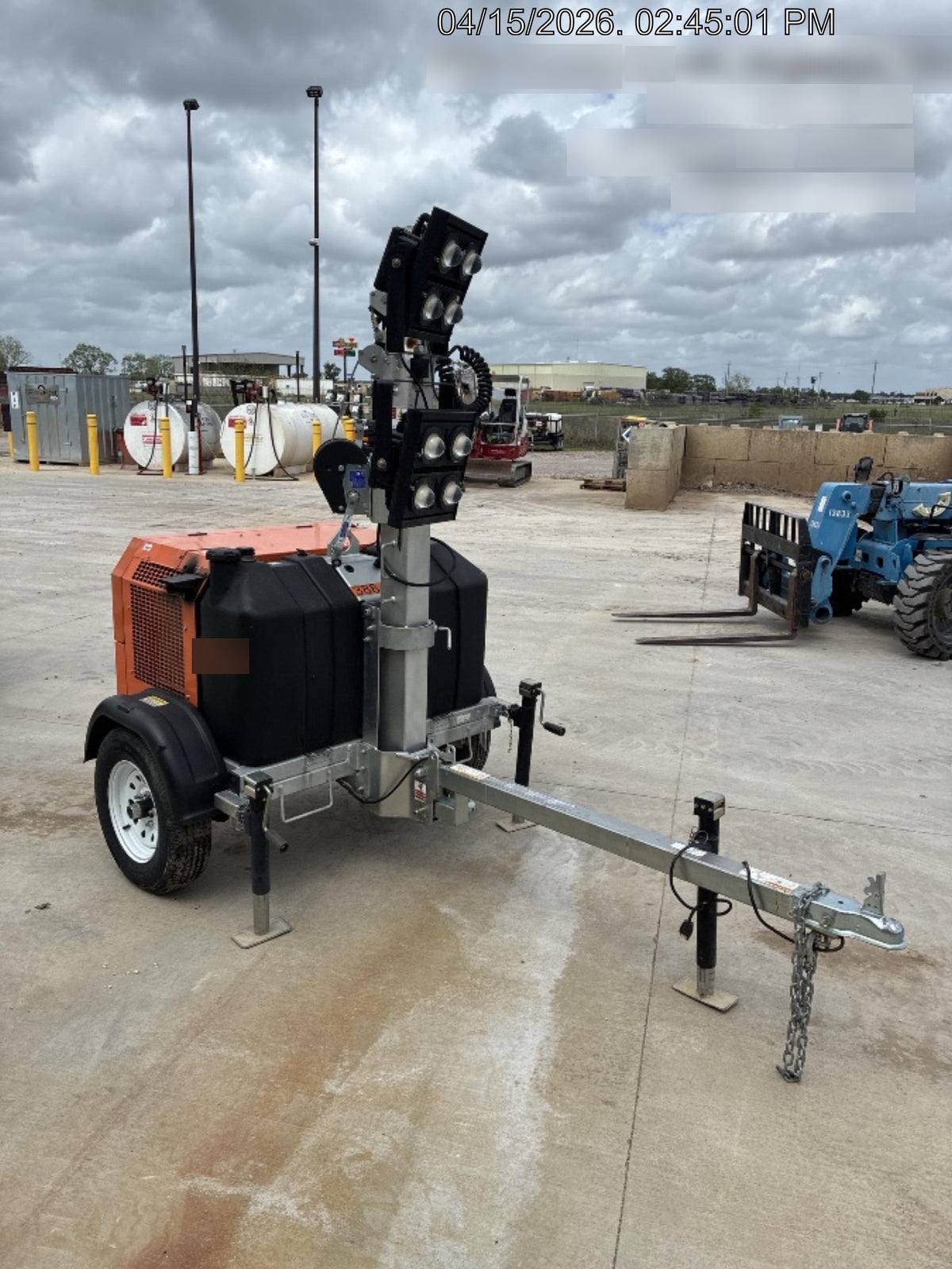 2024 Wanco WLTT-4MM4K Diesel, Deep Sea Controller, Shore Power Plug, Auto Start, (4) 350W LED Floodlights, 4kW Generator, 60 Gal Fuel Tank, 2" Ball, T3