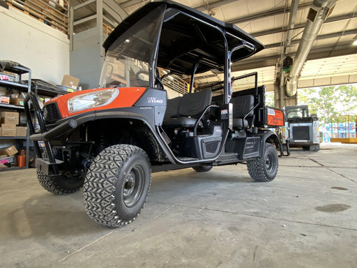 2022 Kubota RTV-X1140W-H Plastic Canopy, Windshield Acrylic Clear, LED Strobe Light, Wire Harness Kit, Back up Alarm