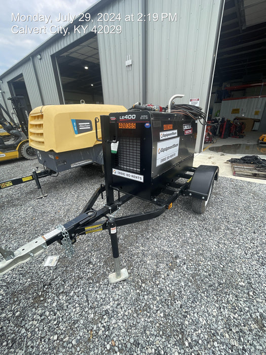 2024 Lincoln Electric LE400 Kubota V1505, Trlr, Cable Rack, Light Kit, ES Decals, T3