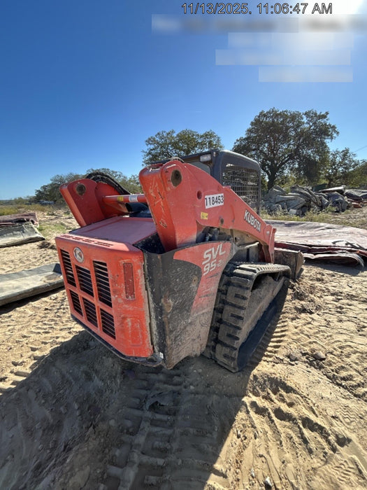 2020 Kubota SVL95-2SHC Cab, Rubber Tracks, Hydraulic Quick Coupler