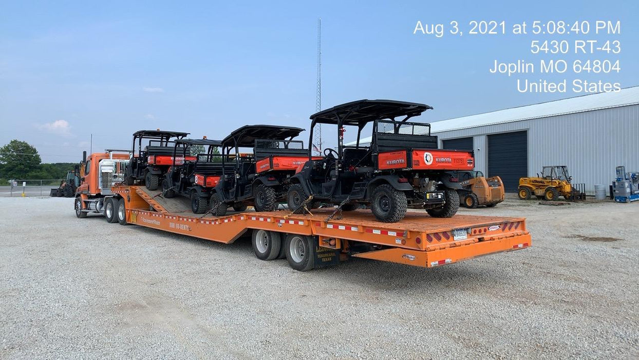 2021 Kubota RTV-X1140W-H Plastic Canopy, Windshield Acrylic Clear, LED Strobe Light, Wire Harness Kit, Back up Alarm