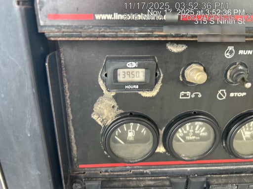 2019 Lincoln Electric Vantage 322 Ready-Pak 3, Two Wheel Trailer, Fender and Light Kit, Cable Rack