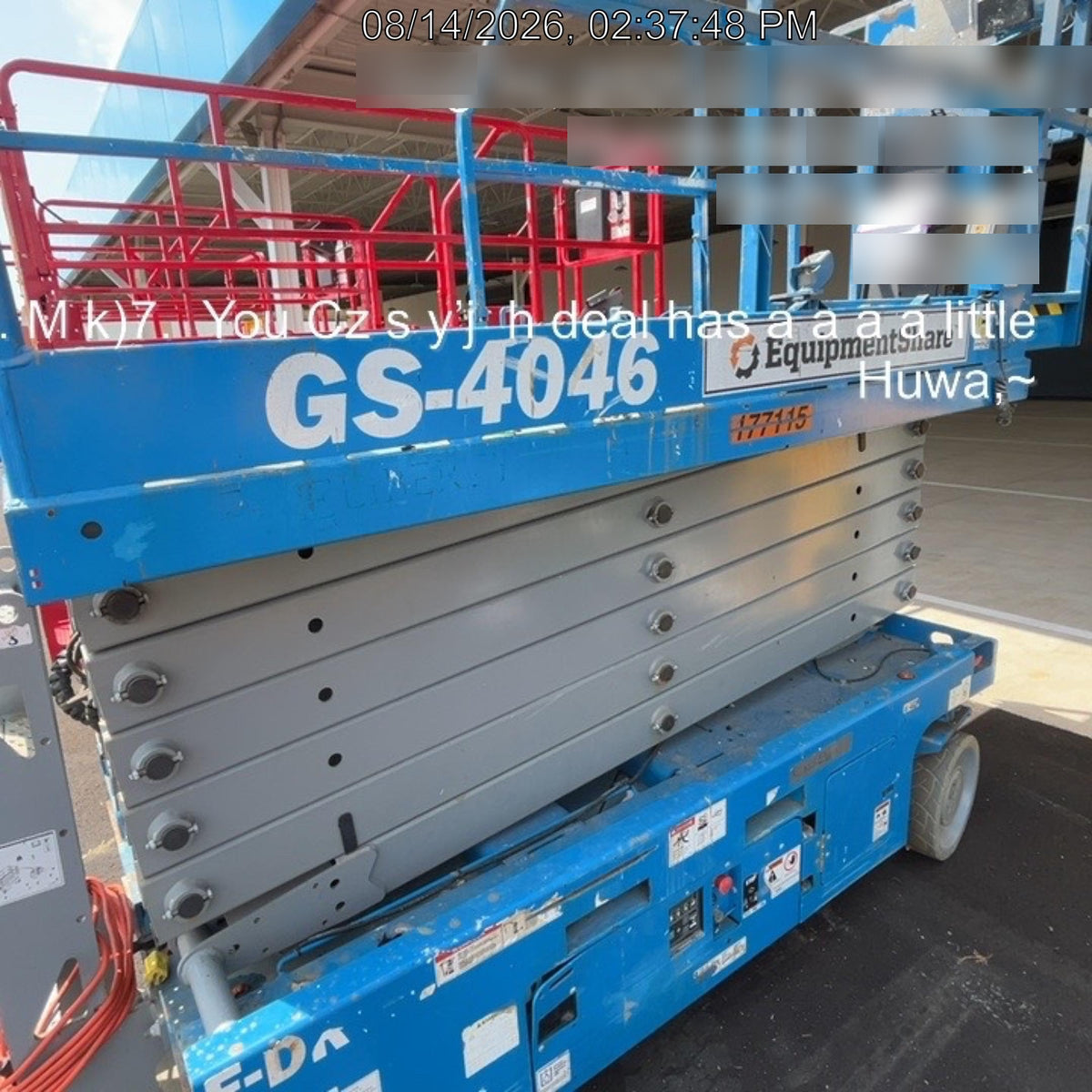 2021 GENIE GS-4046 E Drive