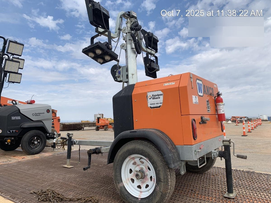 2024 Wanco WLTT-4MM4K Diesel, Deep Sea Controller, Shore Power Plug, Auto Start, (4) 350W LED Floodlights, 4kW Generator, 60 Gal Fuel Tank, 2" Ball, T3