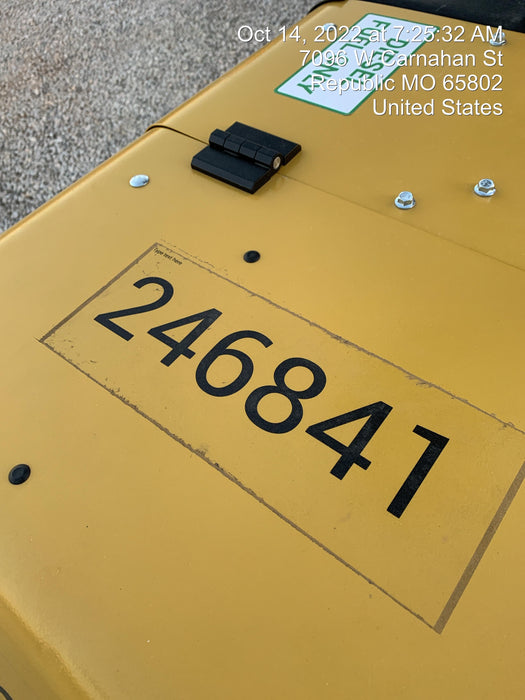 2022 Allmand NLV3GR (4) LED Light Fixture 350W, 23' Vertical Mast, 3kW Prime, Towable, ES Decals, T3