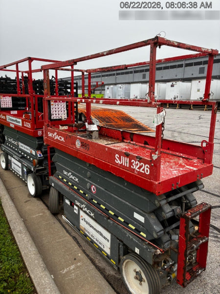 2016 Skyjack SJIII-3226 26' Electric Scissor Lift