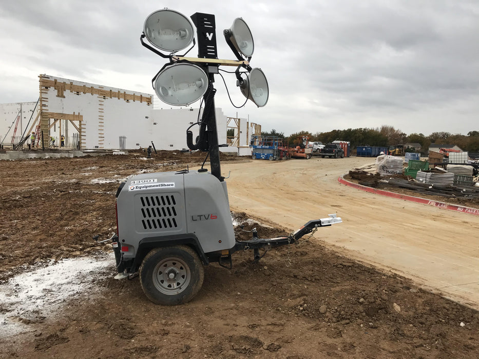 2019 Wacker Neuson LTV6L-MH Wacker Neuson LTV6L Mobile Light Tower w/Fuel Level Sensor Installed
