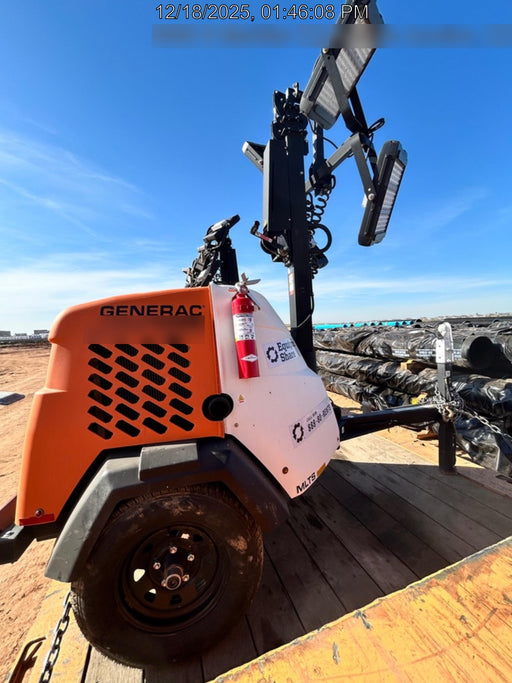 2024 Generac MLT2 Diesel, Flex Switch 120V Input, Powerzone Controller, 
(4) 320W LED Lights, 4kW Generator, 39.9 Gal Fuel Tank, 2" Ball, T3