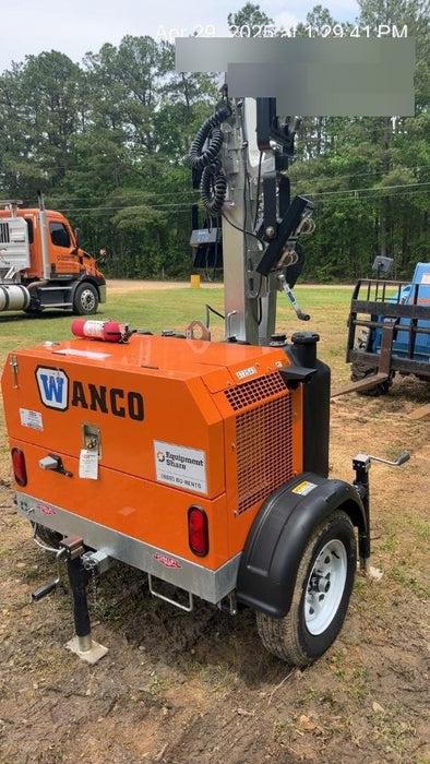 2024 Wanco WLTT-4MM4K Diesel, Deep Sea Controller, Shore Power Plug, Auto Start, (4) 350W LED Floodlights, 4kW Generator, 60 Gal Fuel Tank, 2" Ball, T3