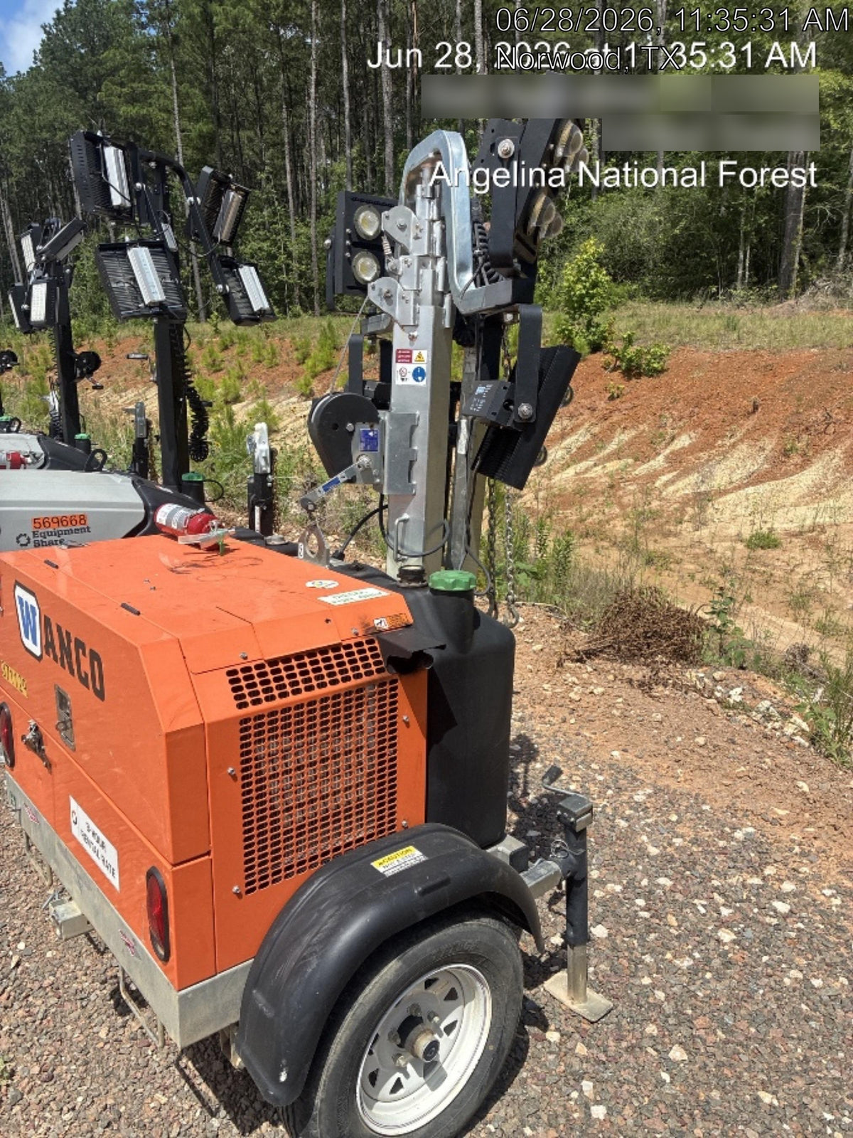 2023 Wanco WLTT-4MM4K Diesel, Deep Sea Controller, Shore Power Plug, Auto Start, (4) 350W LED Floodlights, 4kW Generator, 60 Gal Fuel Tank, 2" Ball, T3