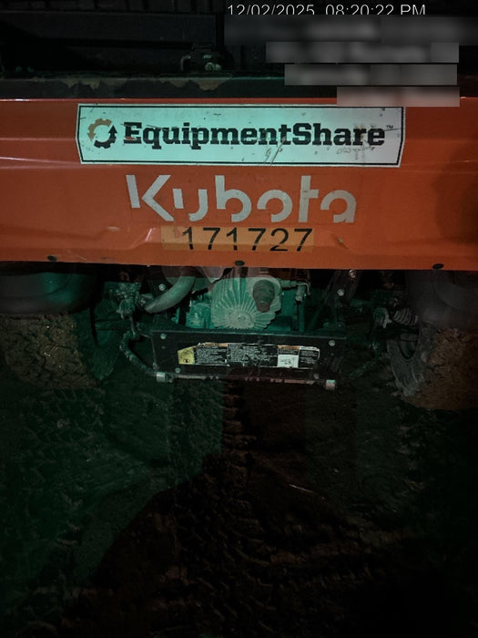 2021 Kubota RTV-X1140W-H Plastic Canopy, Windshield Acrylic Clear, LED Strobe Light, Wire Harness Kit, Back up Alarm