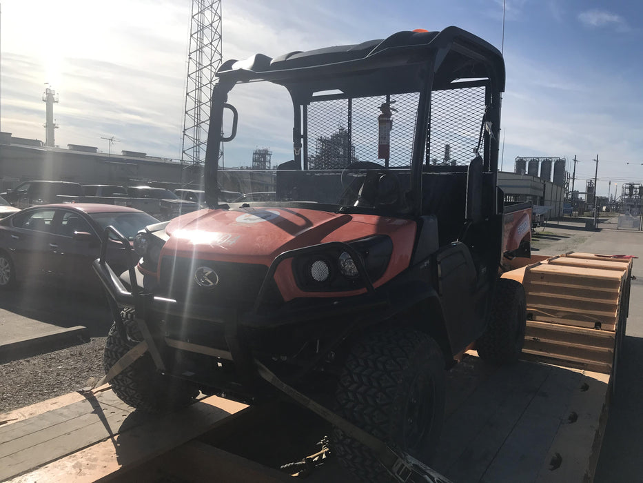2019 Kubota RTV-XG850WL-H 4wd Utility Cart, Gas, 2 Seat, LED Strobe, Windshield Tempered Glass, Plastic Canopy, Wire Harness Kit, Backup Alarm