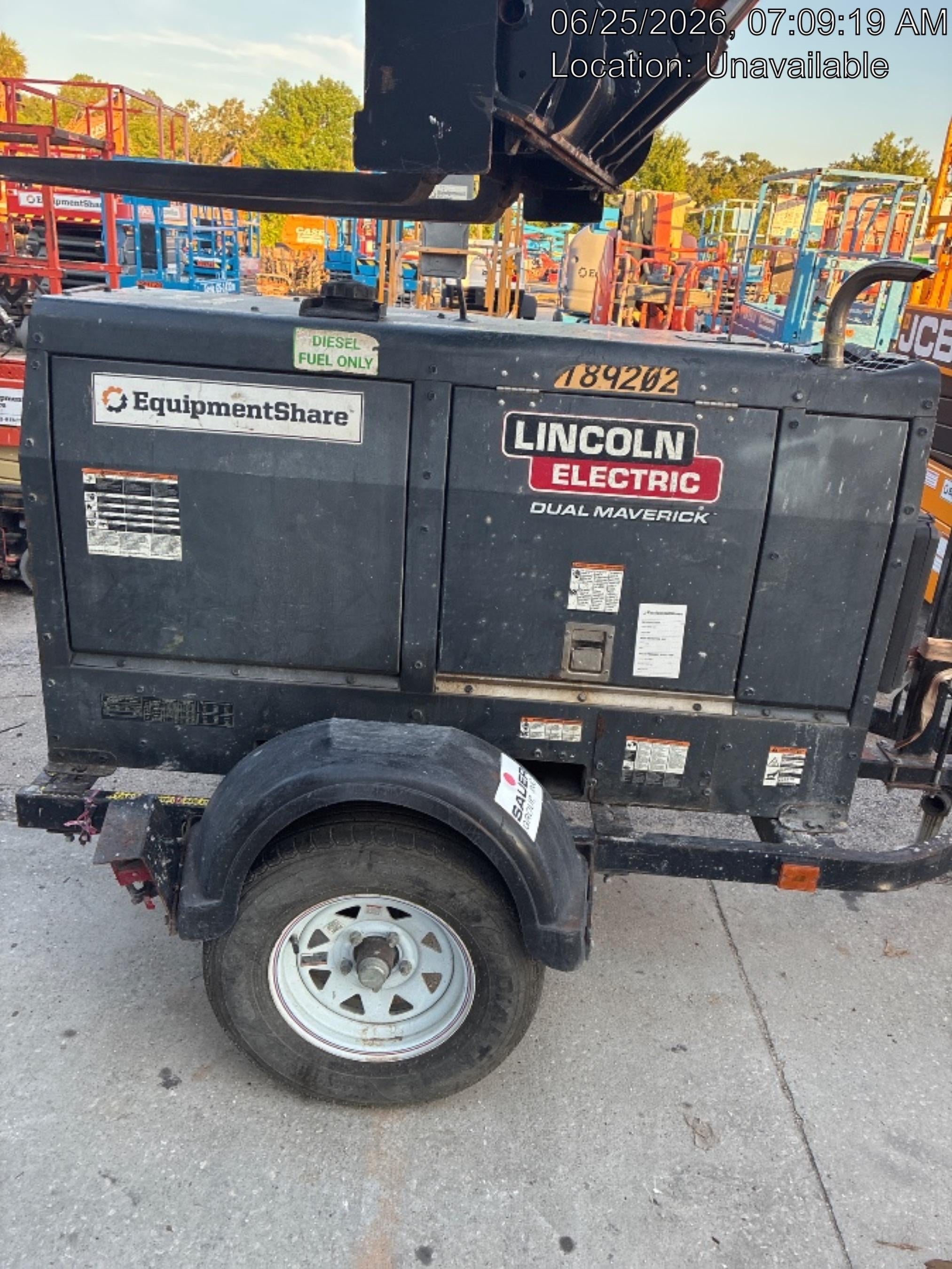 2021 Lincoln Electric Dual Maverick 200/200X Ready Pak 3, Includes Trailer, Cable Rack, Fender Light Kit