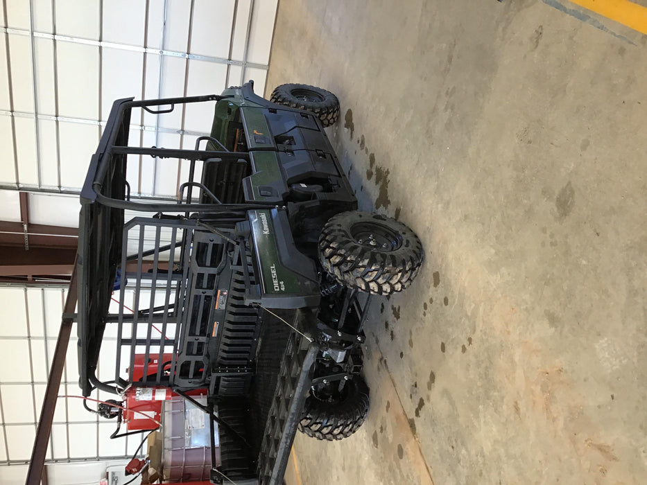 2019 Kawasaki Mule PRO-DXT Standard Options, Backup Alarm, Beacon, Plastic Hard Top, Poly Windshield, Horn Kit