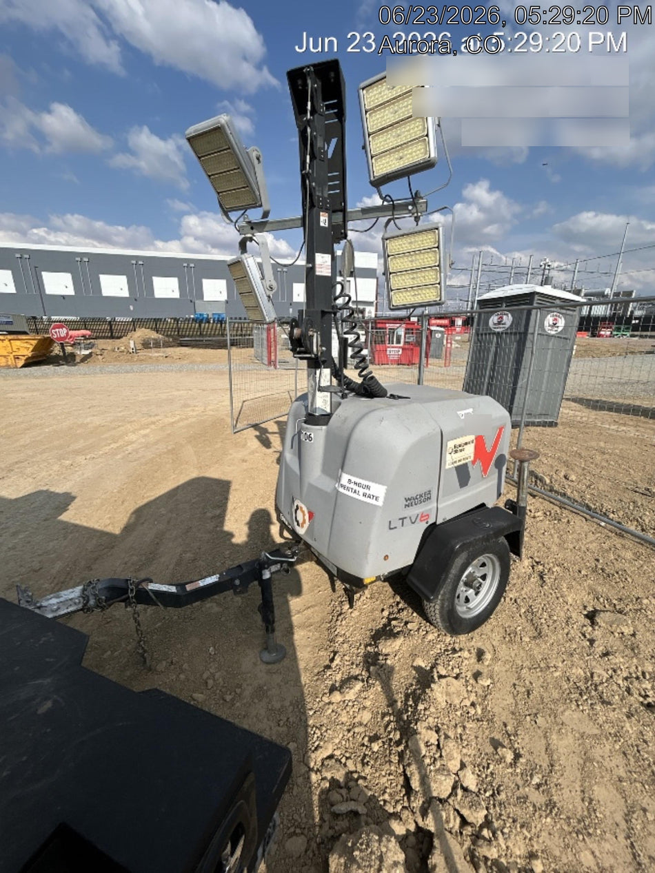 2019 Wacker Neuson LTV6K-LED Standard LED Towable Light Tower w/None