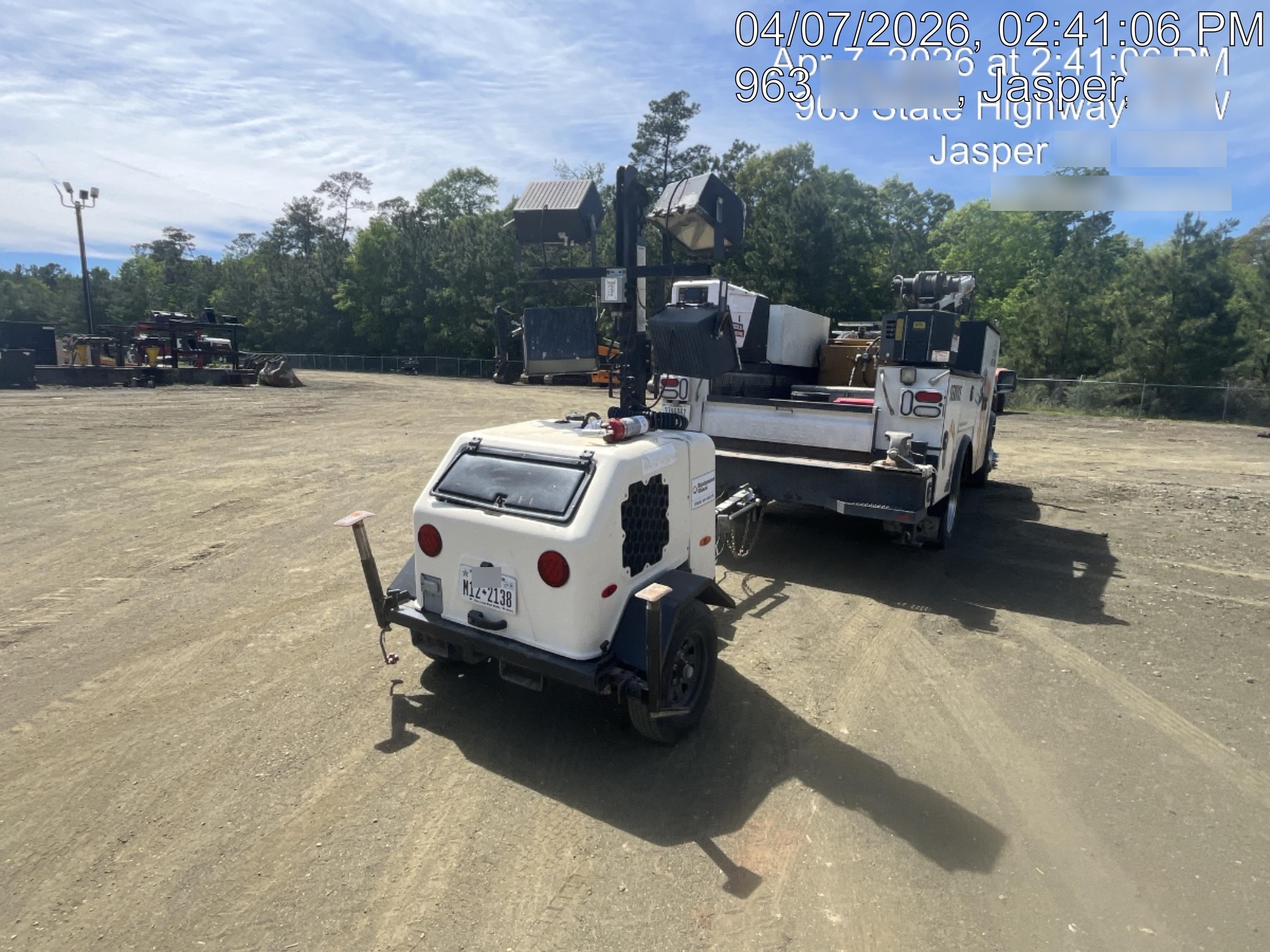 2020 Genie RL4 6kW Light Plant - Metal Halide