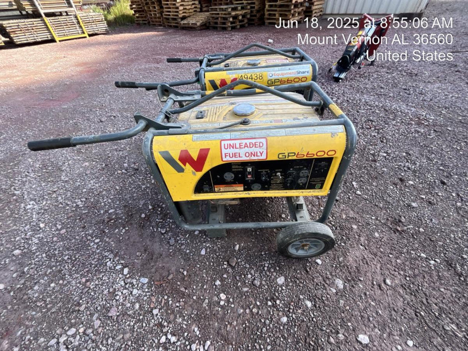 2019 WACKER NEUSON GP6600A