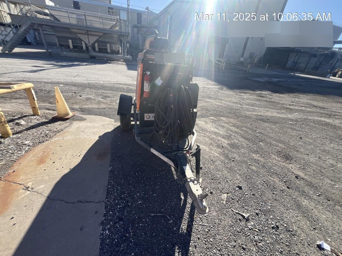 2021 Lincoln Electric Vantage 549X Ready Pak 3, ORANGE (includes trailer, cable rack, fender light kit)