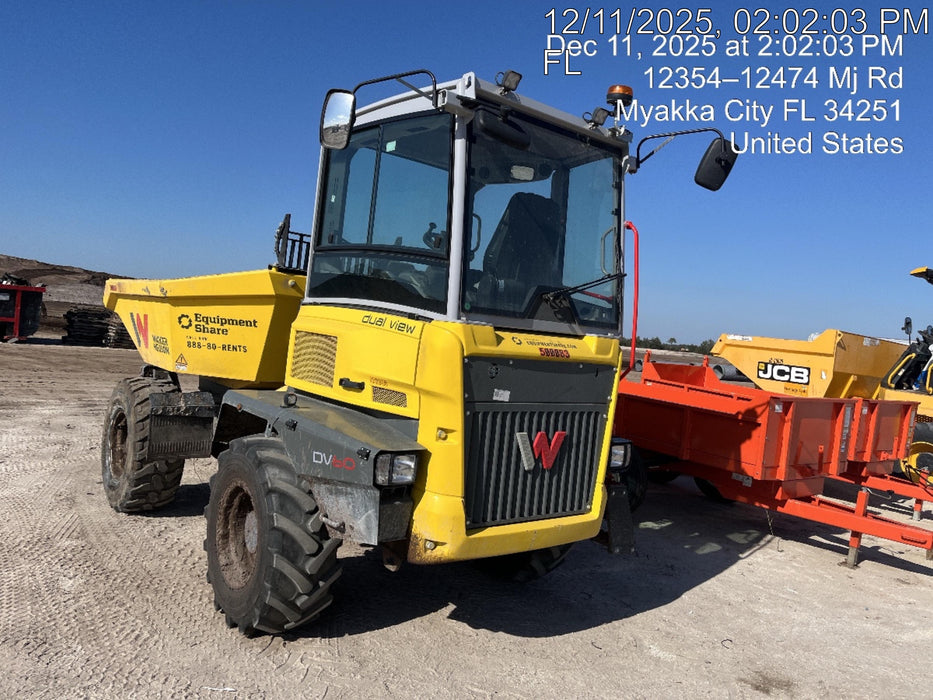 2025 WACKER NEUSON DV604 Cab Standard Tires