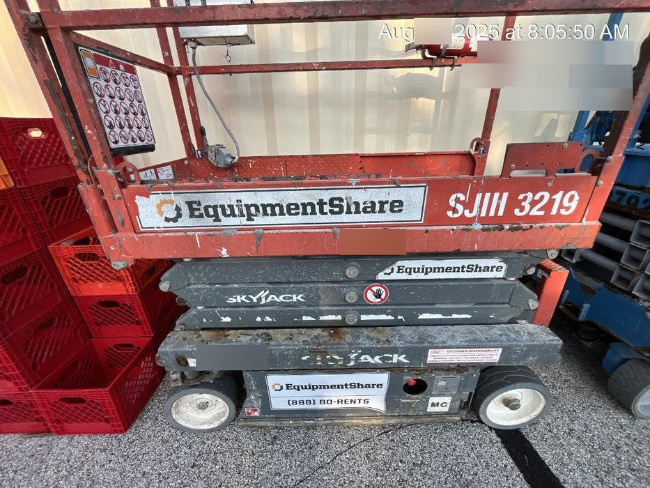 2019 Skyjack SJIII-3219 Standard Options