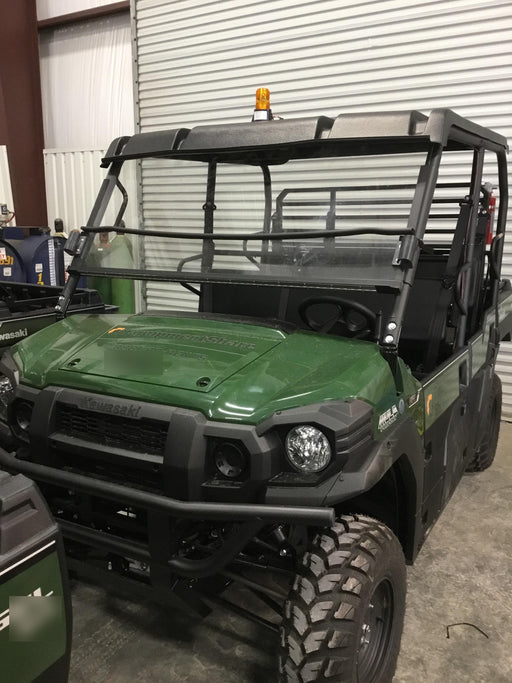 Kawasaki Mule PRO-DXT Standard Options, Backup Alarm, Beacon, Plastic Hard Top, Poly Windshield, Horn Kit