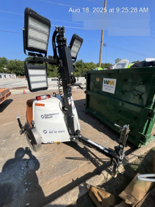 2023 Generac MLT2 Diesel, Flex Switch 120V Input, Powerzone Controller, 
(4) 320W LED Lights, 4kW Generator, 39.9 Gal Fuel Tank, 2" Ball, T3