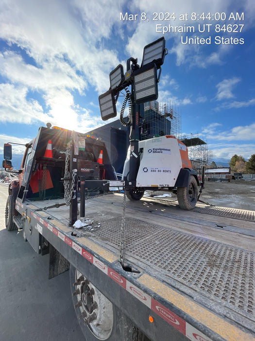 2023 Generac MLT2 Diesel, Flex Switch 120V Input, Powerzone Controller, (4) 320W LED Lights, 4kW Generator, 39.9 Gal Fuel Tank, 2" Ball, T3