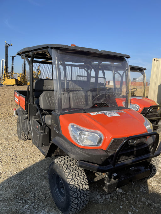 2022 Kubota RTV-X1140W-H Plastic Canopy, Windshield Acrylic Clear, LED Strobe Light, Wire Harness Kit, Back up Alarm