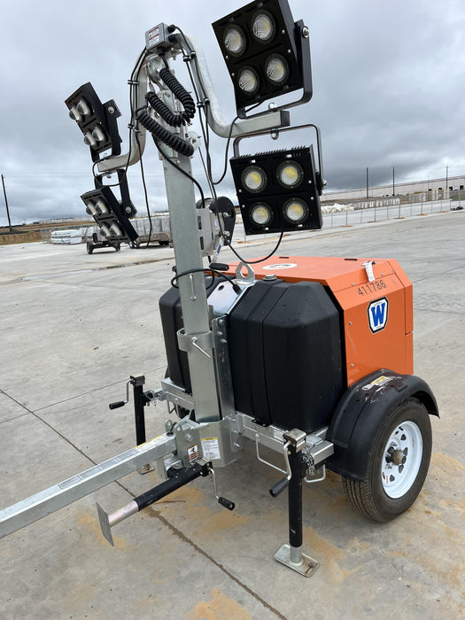 2024 Wanco WLTT-4MM4K Diesel, Deep Sea Controller, Shore Power Plug, Auto Start, (4) 350W LED Floodlights, 4kW Generator, 60 Gal Fuel Tank, 2" Ball, T3