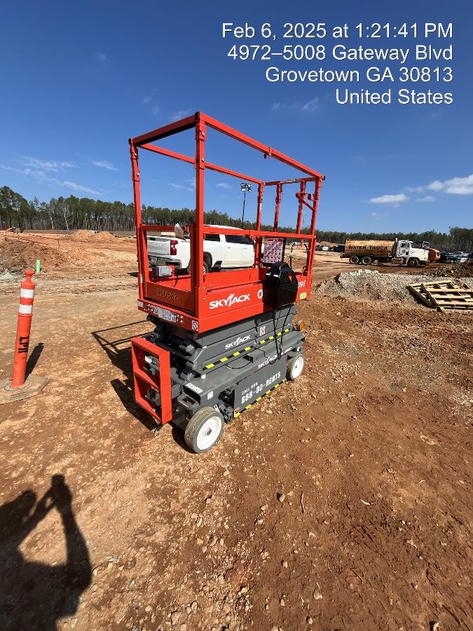 2024 Skyjack SJ3219 Electric Drive, Sld NM Tires, DBcns, RFRails, Power to Platform, T3 + Access Control