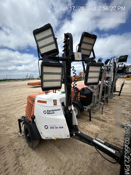 2023 Generac MLT2 Diesel, Flex Switch 120V Input, Powerzone Controller, 
(4) 320W LED Lights, 4kW Generator, 39.9 Gal Fuel Tank, 2" Ball, T3
