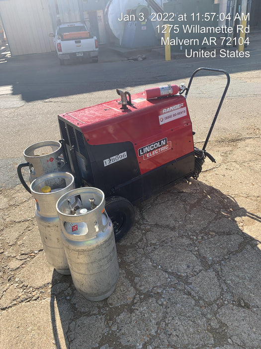 2021 Lincoln Electric Ranger 305 LPG Ranger® 305 LPG Engine Driven Welder
(Kohler®) One-Pak