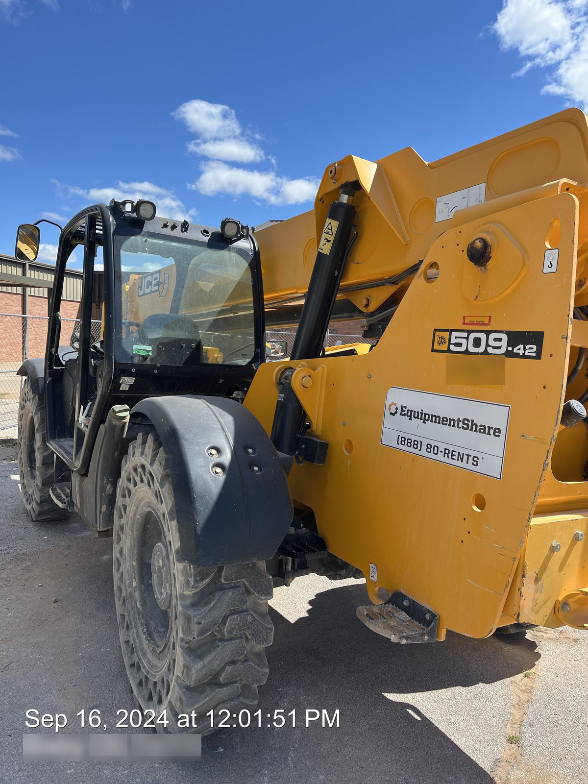 2019 JCB 509-42