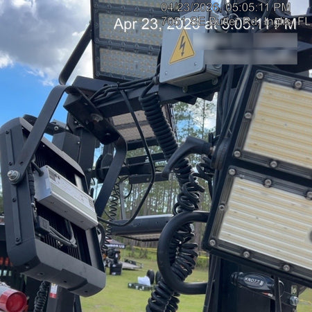 2023 Generac MLT2 Diesel, Flex Switch 120V Input, Powerzone Controller, 
(4) 320W LED Lights, 4kW Generator, 39.9 Gal Fuel Tank, 2" Ball, T3
