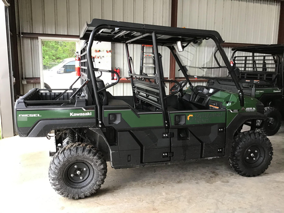 2019 Kawasaki Mule PRO-DXT Movement Alarm, Beacon, Hard Top, ES Track Hardware