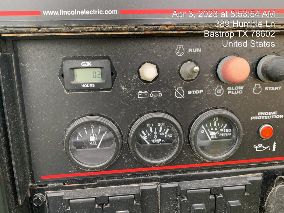 2022 Lincoln Electric LE400 Kubota V1505, Trlr, Cable Rack, Light Kit, ES Decals, T3