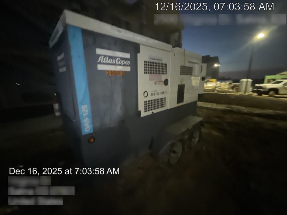 2022 ATLAS COPCO QAS 125