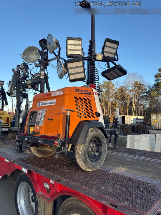 2023 Generac MLT2 Diesel, Flex Switch 120V Input, Powerzone Controller, 
(4) 320W LED Lights, 4kW Generator, 39.9 Gal Fuel Tank, 2" Ball, T3