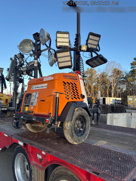 2023 Generac MLT2 Diesel, Flex Switch 120V Input, Powerzone Controller, 
(4) 320W LED Lights, 4kW Generator, 39.9 Gal Fuel Tank, 2" Ball, T3