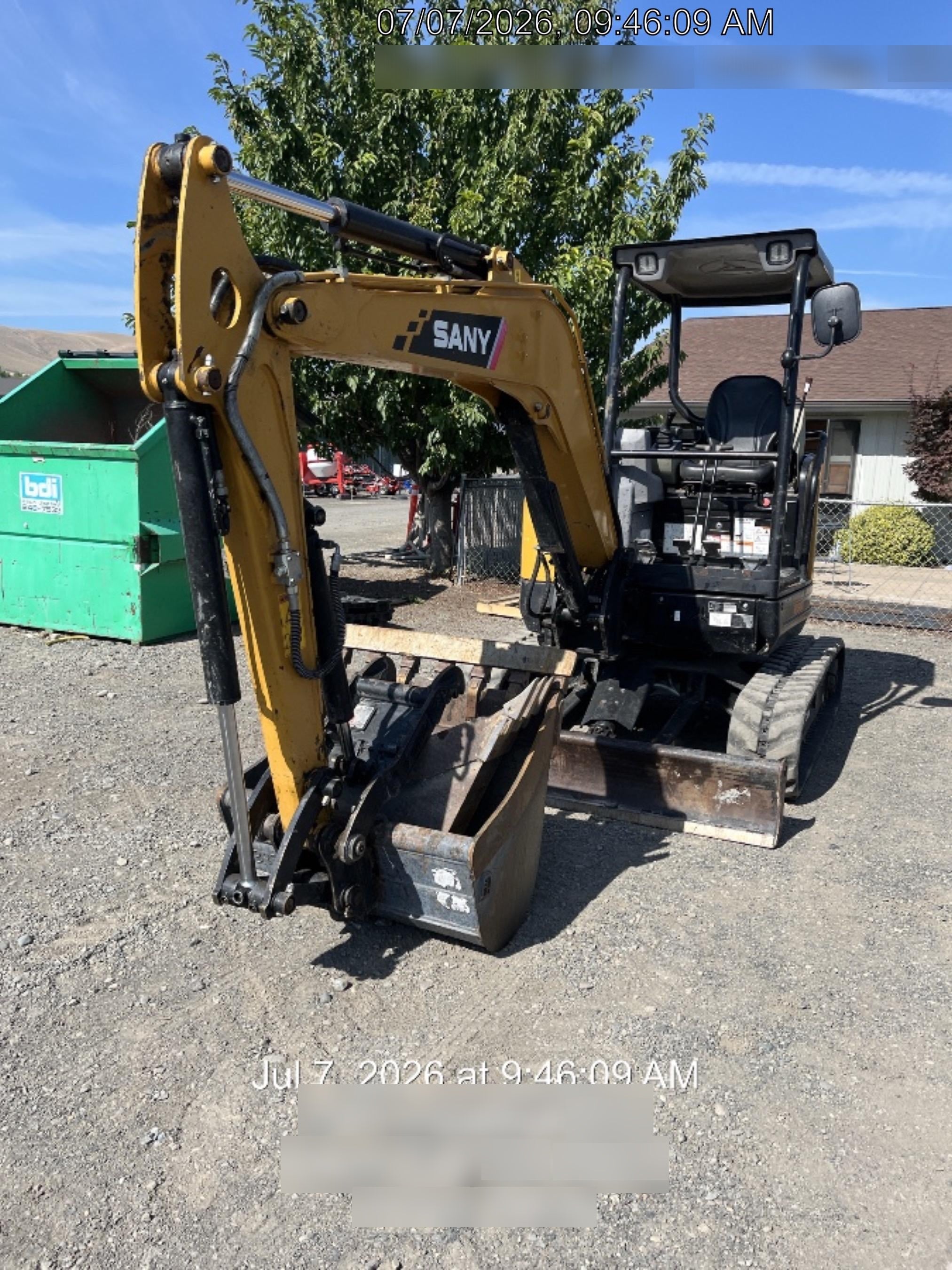 2023 STEEL UNLIMITED 36" Ditching bucket Mini Ex - Steel Unlimited