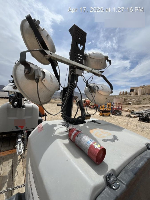 2018 Wacker Neuson LTV6L-MH Wacker Neuson LTV6L Mobile Light Tower w/Fuel Level Sensor Installed