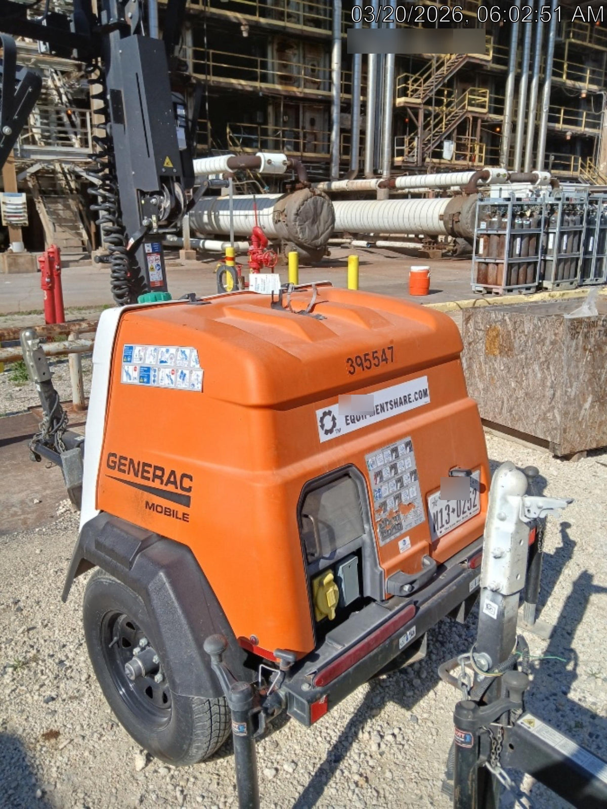 2024 Generac MLT2 Diesel, Flex Switch 120V Input, Powerzone Controller, 
(4) 320W LED Lights, 4kW Generator, 39.9 Gal Fuel Tank, 2" Ball, T3