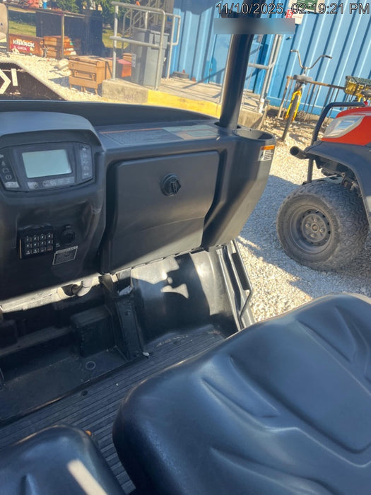 2022 Kubota RTV-X1140W-H Plastic Canopy, Windshield Acrylic Clear, LED Strobe Light, Wire Harness Kit, Back up Alarm