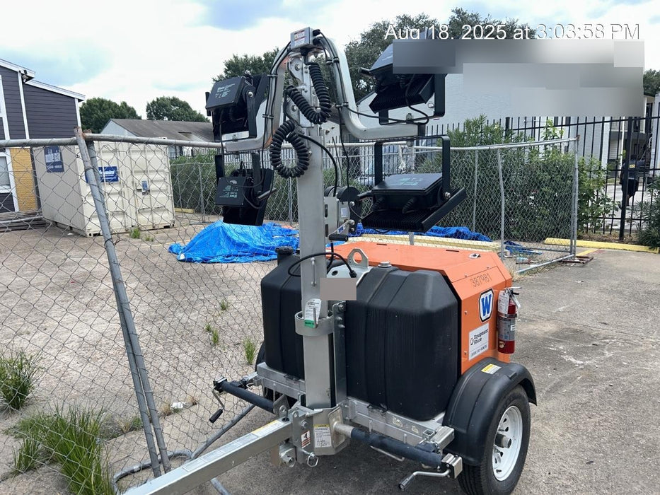 2024 Wanco WLTT-4MM4K Diesel, Deep Sea Controller, Shore Power Plug, Auto Start, (4) 350W LED Floodlights, 4kW Generator, 60 Gal Fuel Tank, 2" Ball, T3