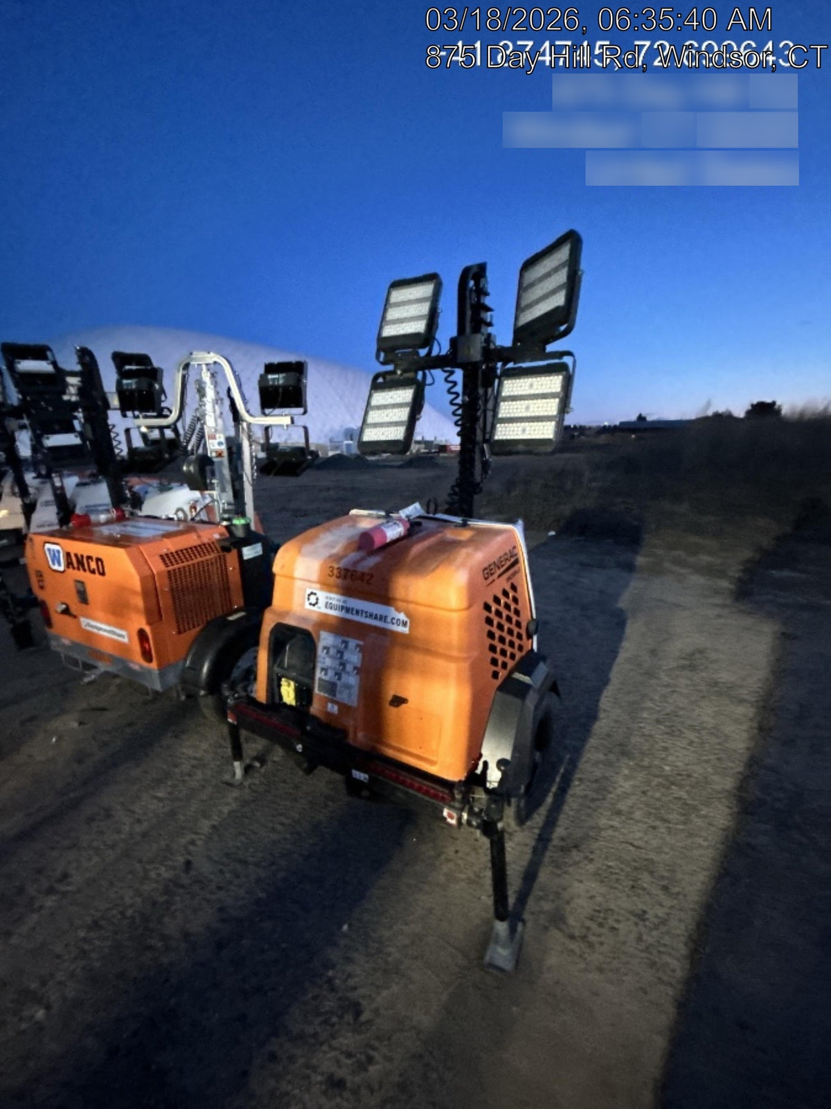 2023 Generac MLT2 Diesel, Flex Switch 120V Input, Powerzone Controller, (4) 320W LED Lights, 4kW Generator, 39.9 Gal Fuel Tank, 2" Ball, T3