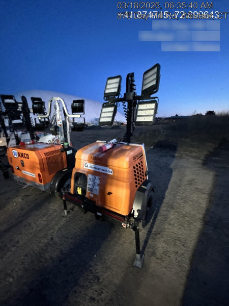 2023 Generac MLT2 Diesel, Flex Switch 120V Input, Powerzone Controller, (4) 320W LED Lights, 4kW Generator, 39.9 Gal Fuel Tank, 2" Ball, T3