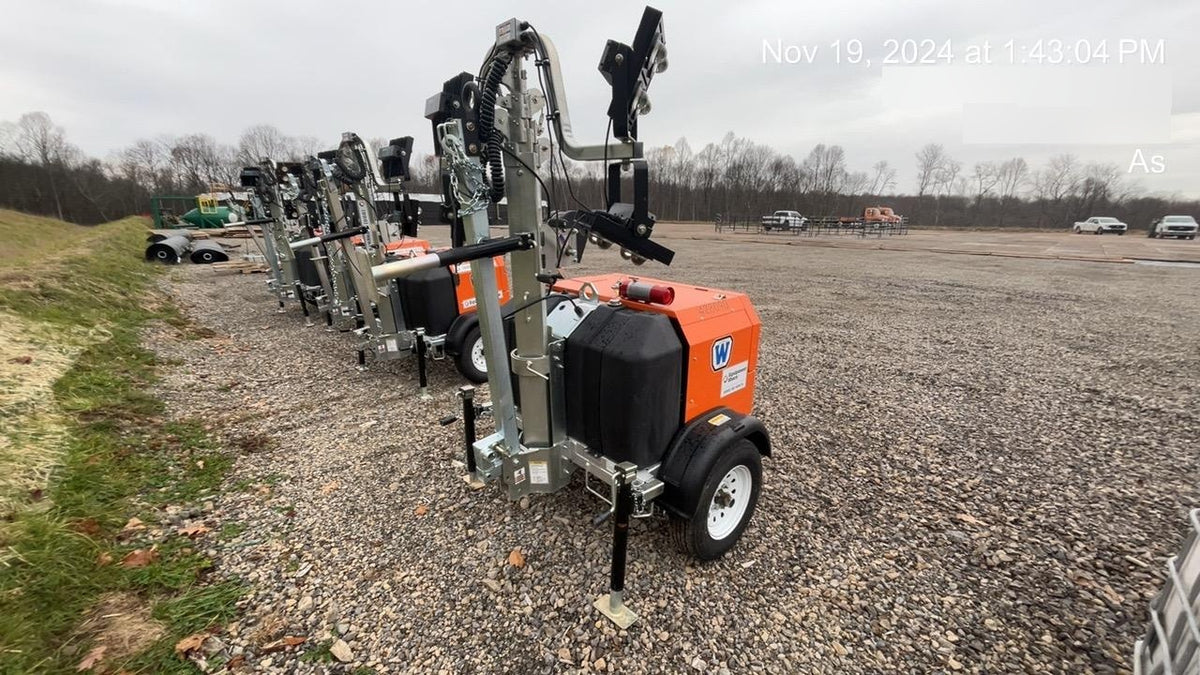 2024 Wanco WLTT-4MM4K Diesel, Deep Sea Controller, Shore Power Plug, Auto Start, (4) 350W LED Floodlights, 4kW Generator, 60 Gal Fuel Tank, 2" Ball, T3