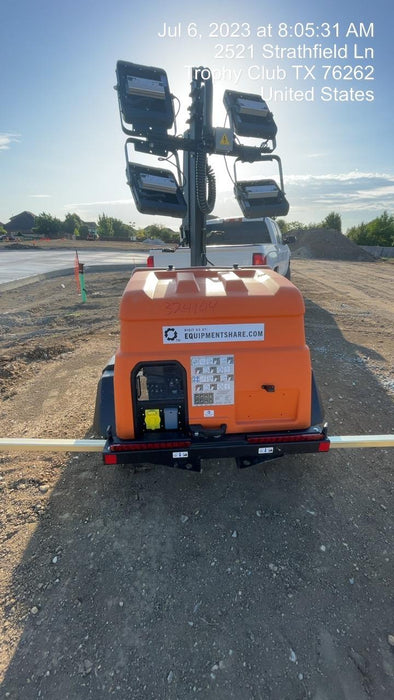 2023 Generac MLT2 Diesel, Flex Switch 120V Input, Powerzone Controller, (4) 320W LED Lights, 4kW Generator, 39.9 Gal Fuel Tank, 2" Ball, T3