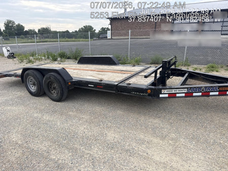 2022 LOADTRAIL Tilt-Deck Rental Trailer