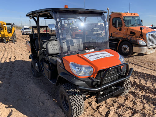2022 Kubota RTV-X1140W-H Plastic Canopy, Windshield Acrylic Clear, LED Strobe Light, Wire Harness Kit, Back up Alarm